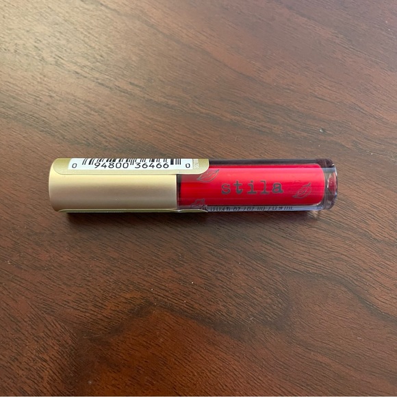Stila Stay All Day Liquid Lipstick Fiery Red Beso Mini Size - New Sealed - Picture 2 of 4